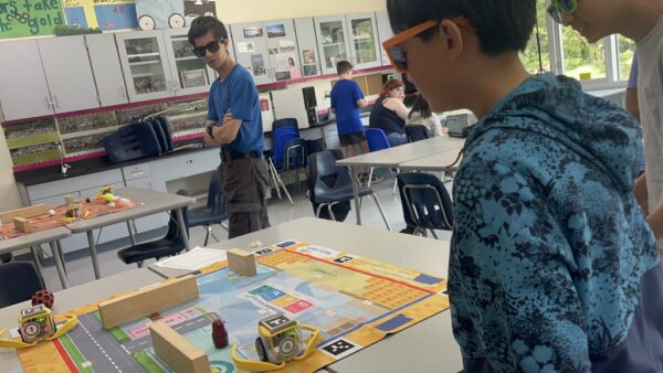 Kai's Clan in classroom