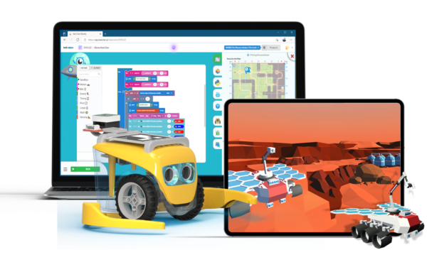 KaiLab STEM Virtual Coding Platform with KaiLab Robot