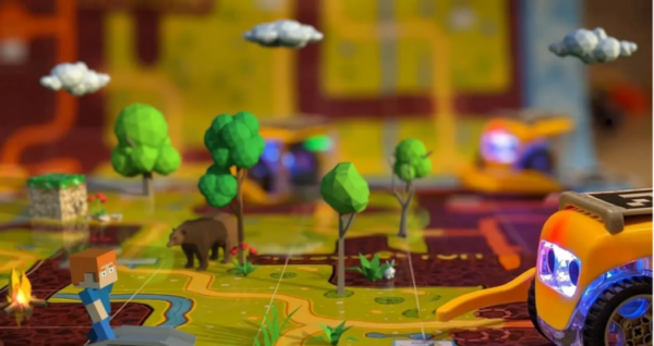 Kai's Clan Rescue Run mat with virtual elements