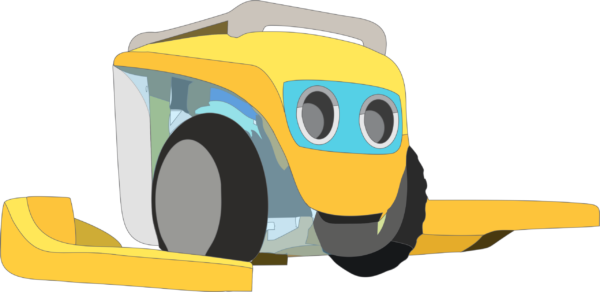 Kai's Clan robot side on line drawing